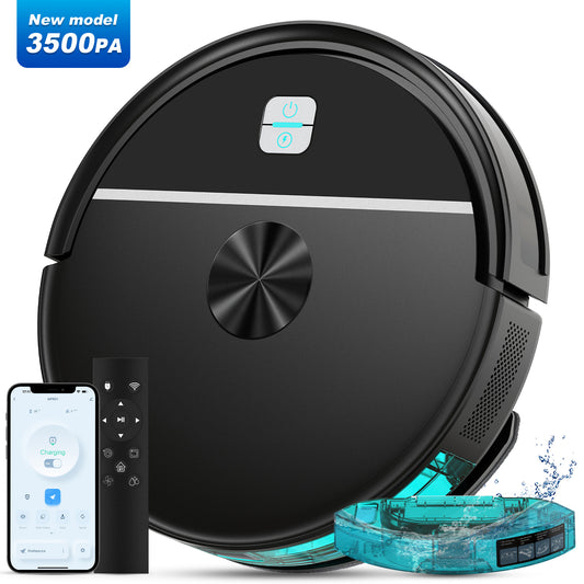 Vacuum Cleaner 2 Robot Vacuum and Mop Combo Robotic Vacuum Cleaner With WiFi Multifunctional 2 in 1 Self-Charging